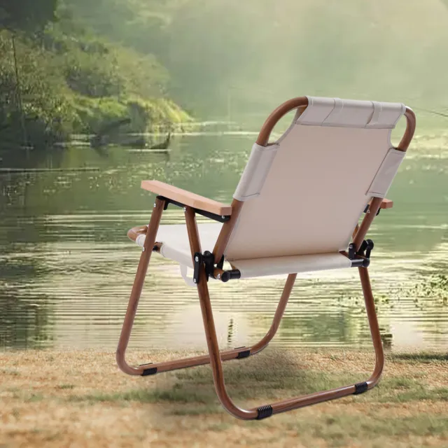 Silla plegable para camping al aire libre portátil playa viaje senderismo asiento de picnic antideslizante