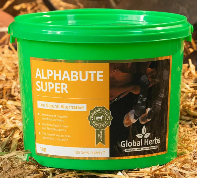 Global Herbs Alphabute Bute Super Muscle Joint Back Tendon Soothing Supplement
