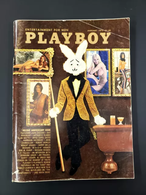 Playboy Magazine January 1972 Marilyn Cole Centerfold Very Good
