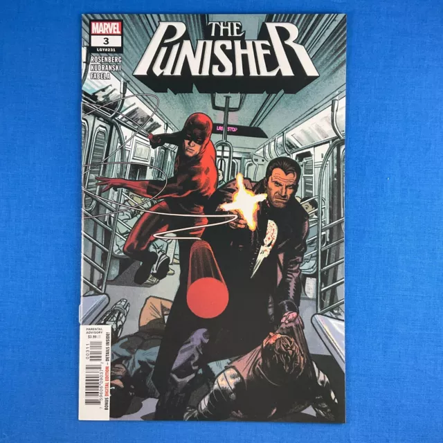 PUNISHER #3 LGY231 Daredevil Marvel Comics 2018 Cover A First Printing