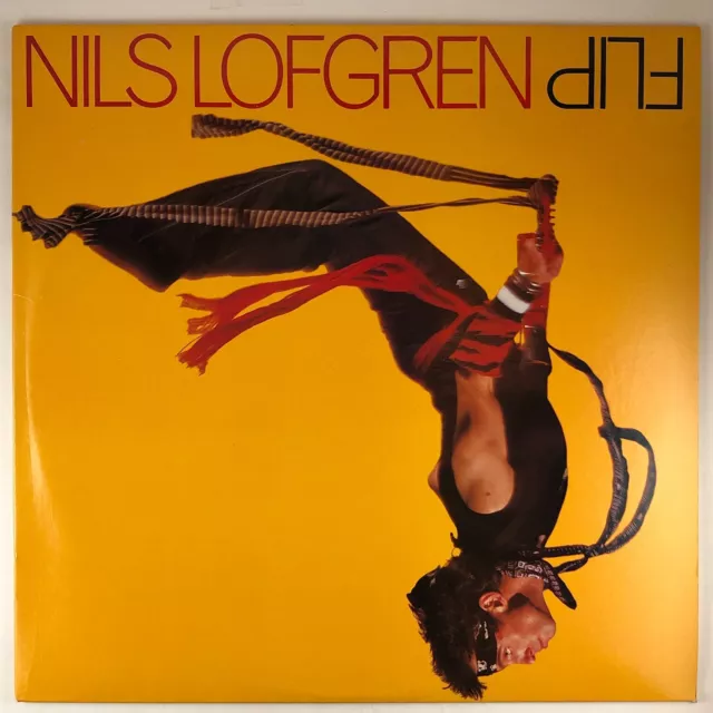 Nils Lofgren "Flip" 1985 Vinyl Promo LP, Columbia BFC 39982