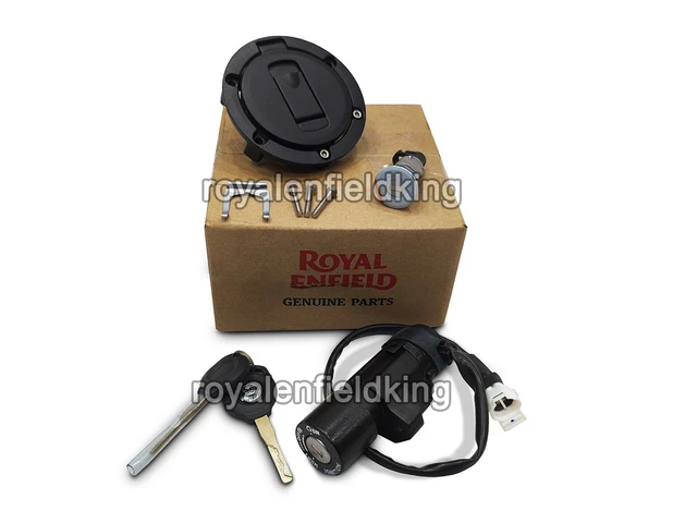 Genuine Royal Enfield Common Key Set – For Interceptor 650 (2018-2024), OEM Quality