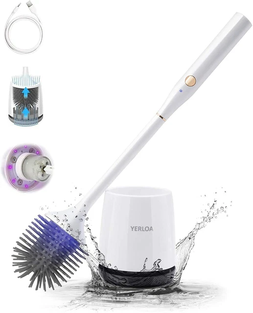 Electric toilet clearance brush cleaner