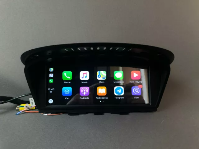 BMW E60 CIC Apple Carplay + Android Auto Interface Navigation Multimedia E61 E63