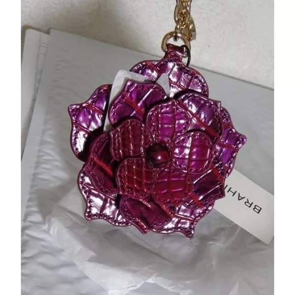 Soldout Brahmin RUBY OMBRE Mel Magnolia Clip On 40th Anniversary Fob NWT…