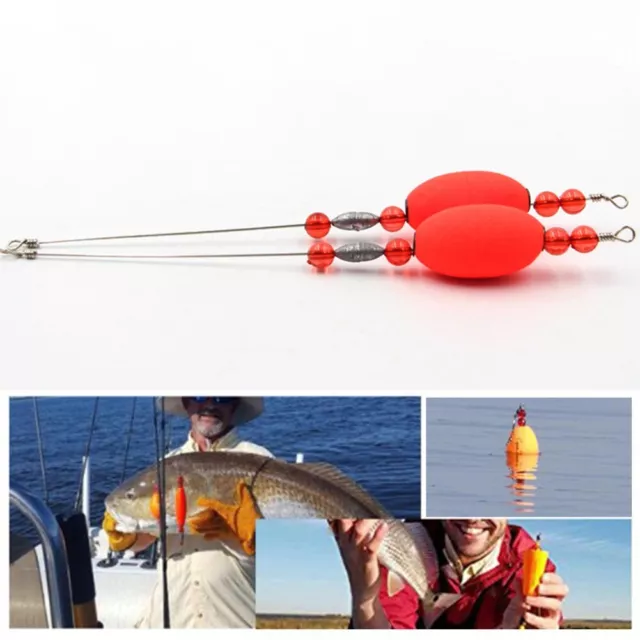 FISHING FLOAT WIRE-CORK For Redfish Trout Bobbers Corks Floats