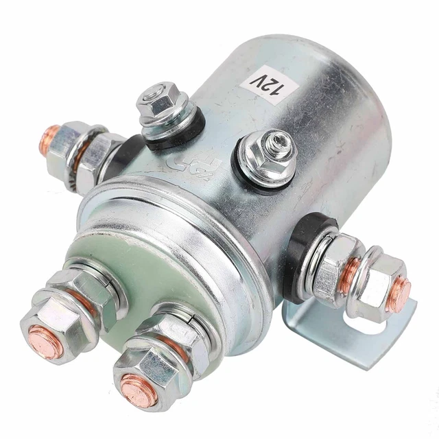 2x 5-Pin Winden Relais 12V 80A - Magnetsschütz Für ATV, UTV, LKW & Boot