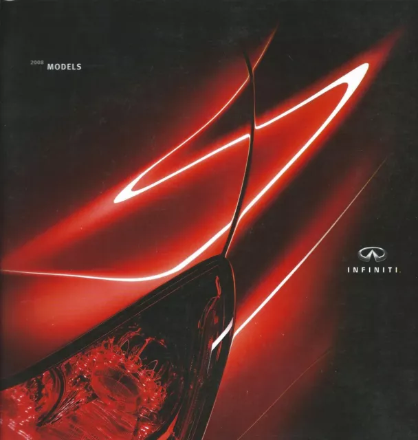 Auto Brochure - Infiniti - Product Line Overview - 2008  (A1055)