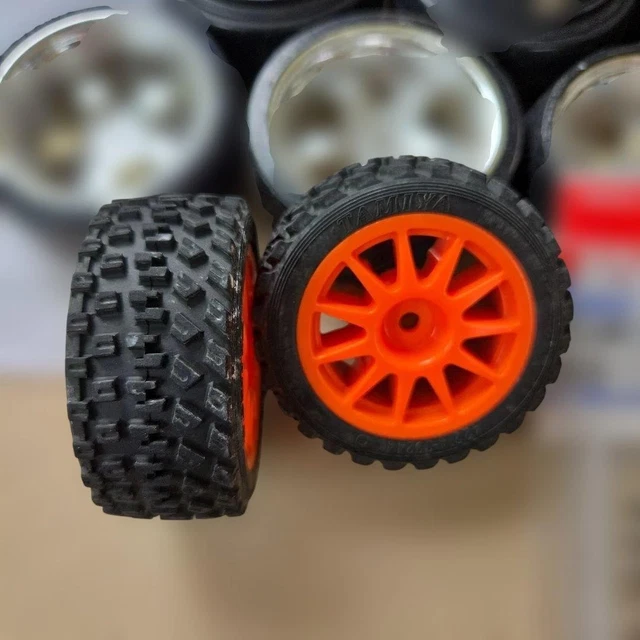 TAMIYA DUAL RIDER 1/8 RC Trike Full Bearings Eagle Racing Aluminum ...
