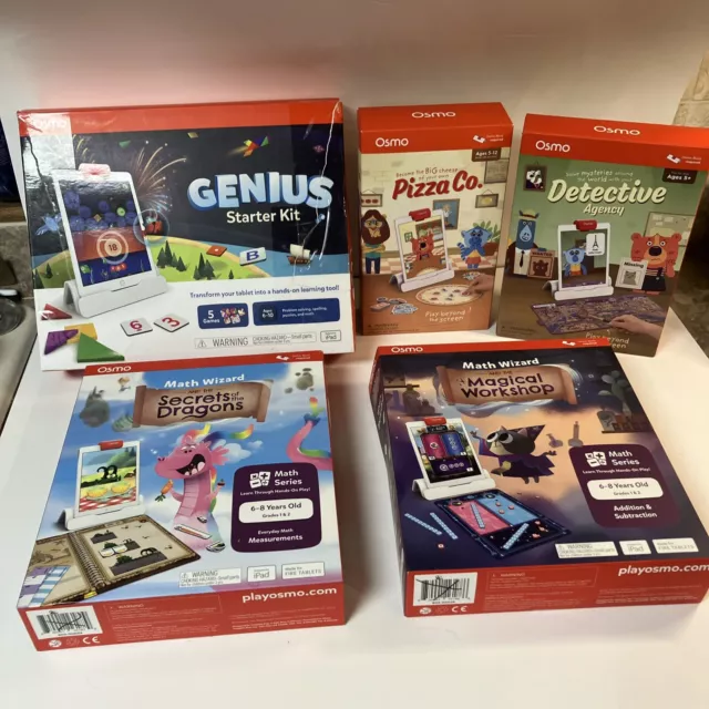 5 Osmo Genius Kit Gaming System Bundle Secrets Of The Dragons And More