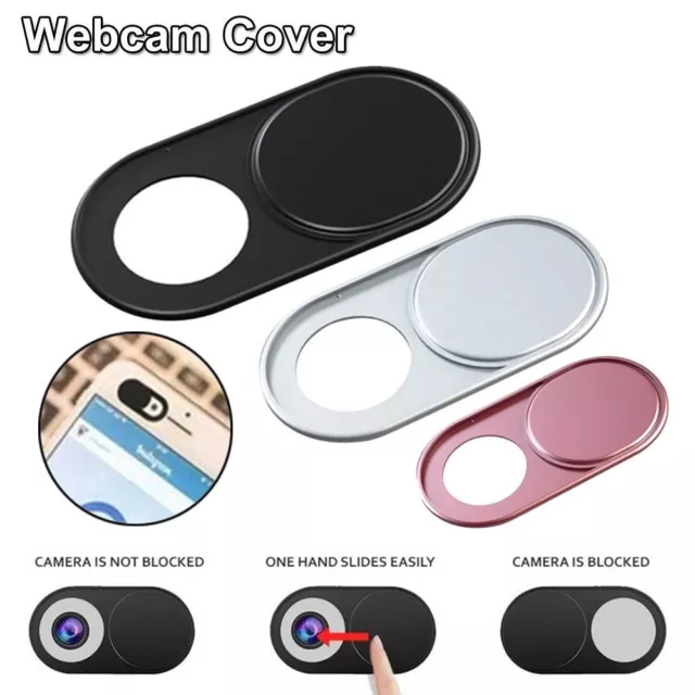 Sticker Slim Metal Webcam Cover Camera Slider for Laptop Tablet Phone Shutter