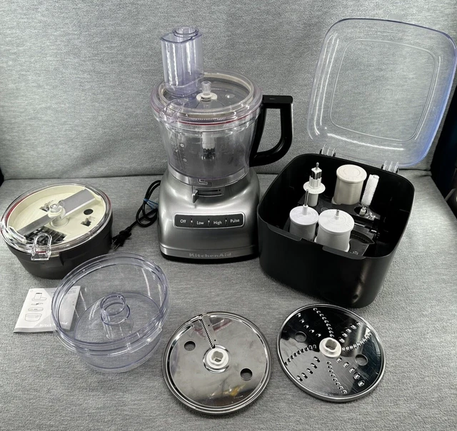 KITCHENAID 14CUP FOOD Processor Kit Contour Silver KFP1466CU 295.00