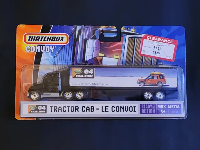 Tractor Matchbox Convoy cabina LE CONVOY-Land Rover G4 Challenge 2006