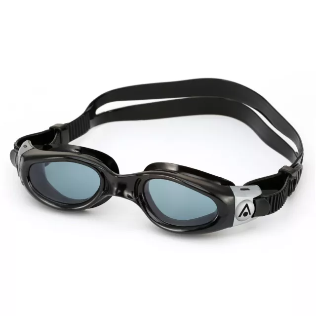 Aqua Sphere Kaiman Compact Goggles - Kids - Black/Black 3