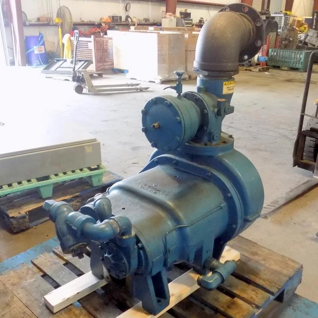 Tuthill Pump 3C2Fa-Cc-A 0102 W/ 6" Positive Displacement Blower 140853R-D, Label
