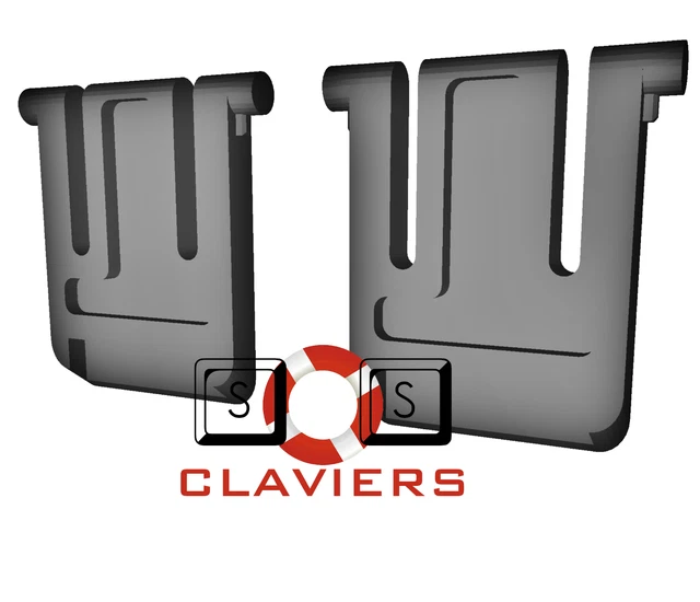 LOGICOOL K295 KEYBOARD Spare Replacement Tilt Leg Stand Foot Feet Set