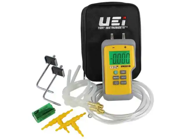 UEi EM201SPKIT - Static Pressure Manometer Kit