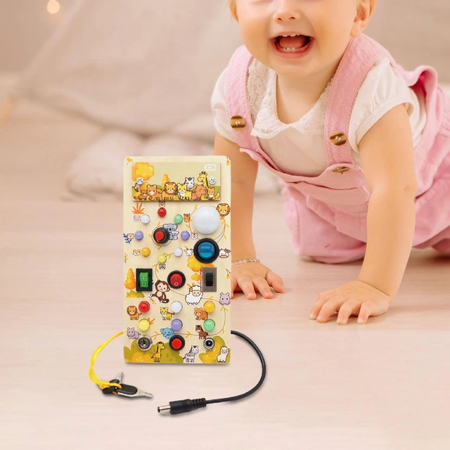 Panneau sensoriel à LED pour cadeaux de vacances, cadeaux de Noël,