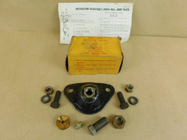 Nos Lower Ball Joint Plate - 1957-60* Ford Mercury Edsel T-Bird - K891 18Acc-Ec