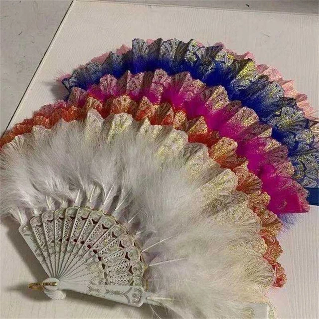 Archaic Folding Fan Cheongsam Spring Chant Fan Fairy Dance Dancing Fan