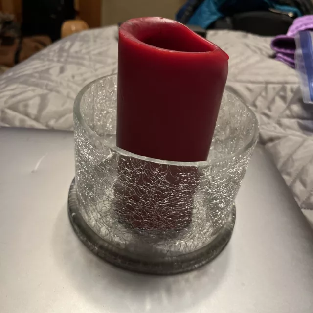 Crystal Bowl With Candle