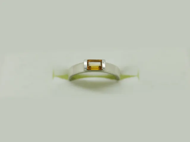 'NEU* Ring mit Citrin, gelb, Silberring 925, Größe 57, Ø 18,1 mm, Edelstein