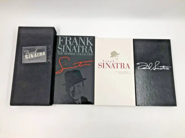 Frank Sinatra Boxsets x4 CD Booklets Hollywood T2750 M86