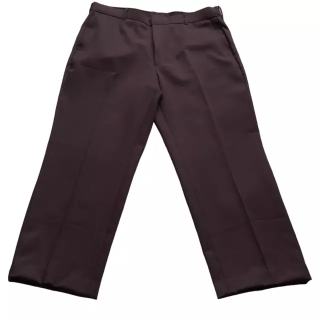 Levi Strauss Levis Action Slacks 1970s Vintage Dark Brown EUC Office Wear Pants