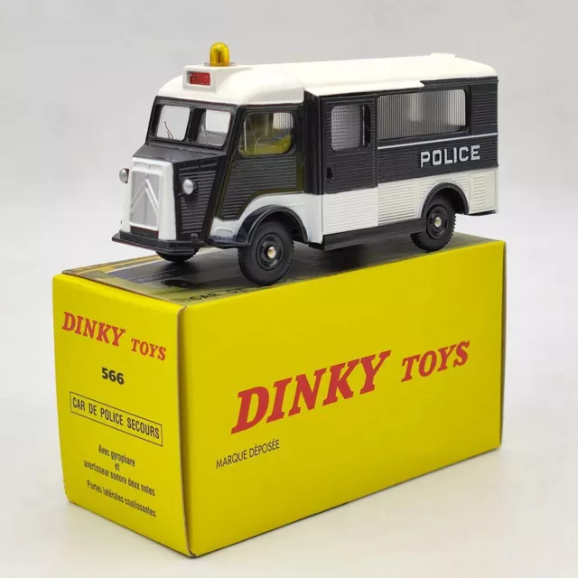 Atlas Dinky Toys 566 Citroen CURRUS Car DE Police Secours Deicast 1:43 Models