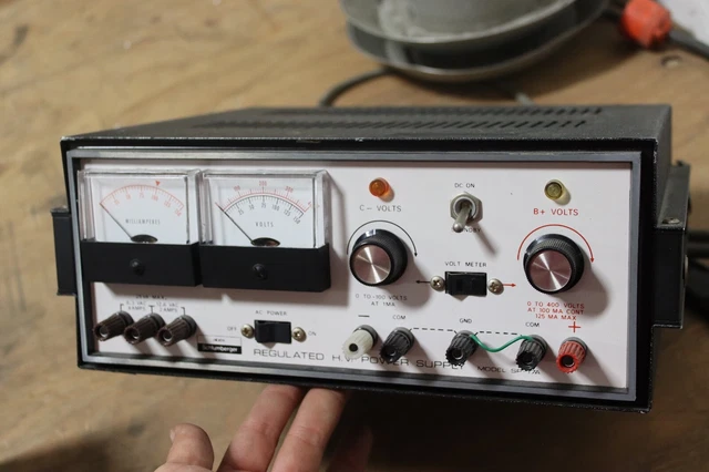 Heath Schlumberger Sp17a Regulated High Voltage Power Supply