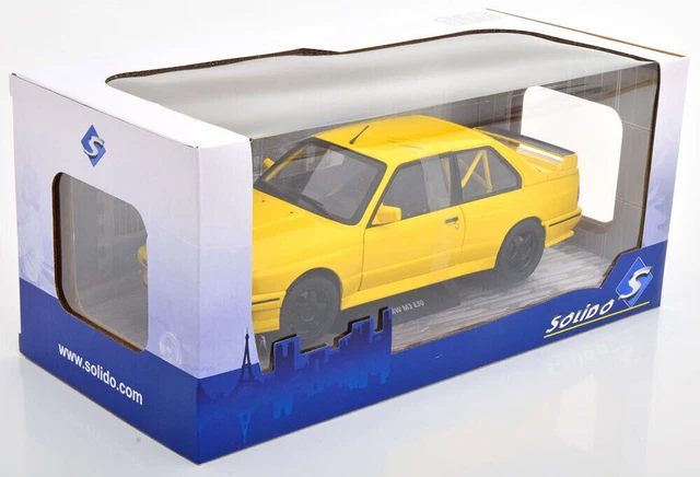 Solido BMW E30 M3 Streetfighter Dakar Jaune 1990 1: 18th Echelle Diecast 1801513 3