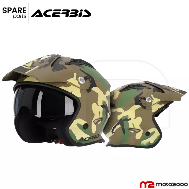 Casco acerbis jet aria camuflaje clearance