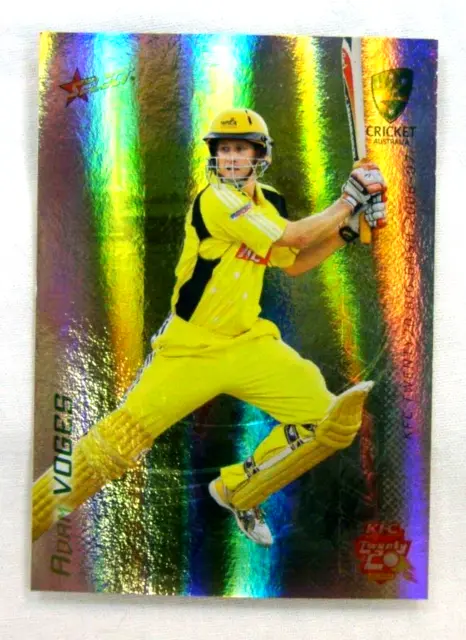 2007-08 Select Cricket Australia Holofoil Trading Card #HF40 Adam Voges