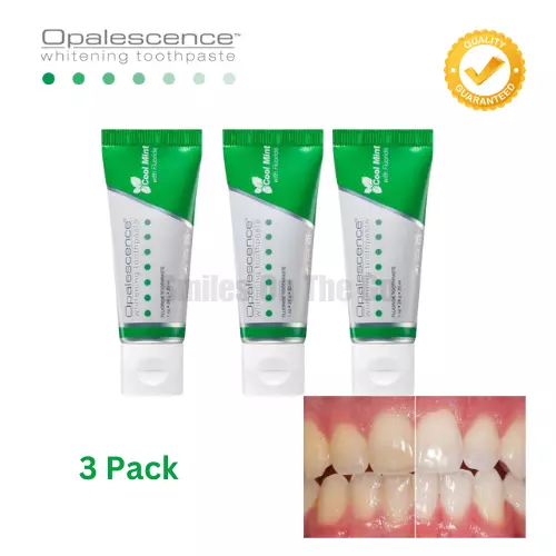 New 3 Opalescence Toothpaste 1oz Original Whitening Formula 3D TRAVEL SIZE Mint