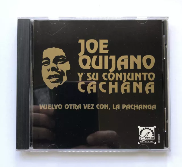 Joe Quijano Y Su Conjunto Cachana Salsa CESTA CES22CD 1994 Puerto Rico Ex