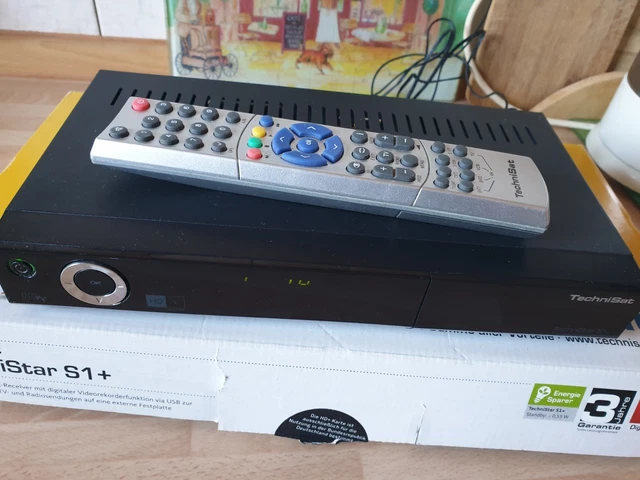 Technisat Technistar S1 Hdtv Digitaler Satelliten Receiver TECHNISAT TECHNISTAR S1+ Satelliten Receiver [Aufnahmefunktion via USB