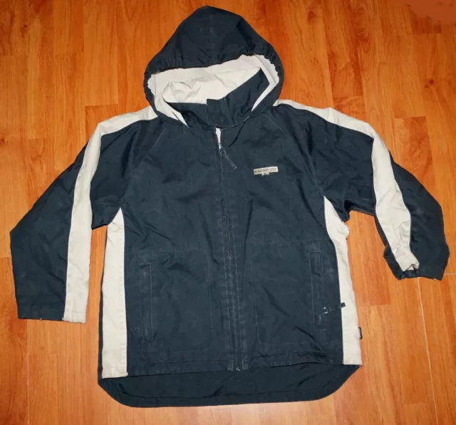 Blouson Parka hiver DECATHLON enfant 8 ans marine à capuche