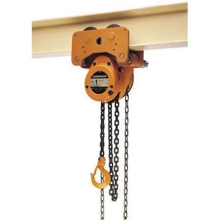 HARRINGTON G-NTH005-10 Hoist/Trolley,1000lb,10ftLift