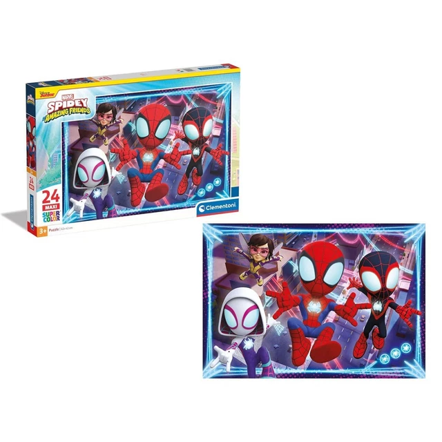 CLEMENTONI MARVEL PUZZLE Spidey And His Amazing Friends Supercolor ...