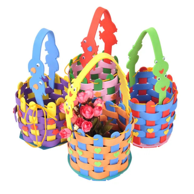 4 Set Candy Basket Weaving Kit DIY Bag Weaving Supplies Basket Weaving Supplies