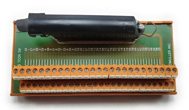 Weidmuller 910645/67 Morsettiera Interfaccia Breakout Board D Sub 25
