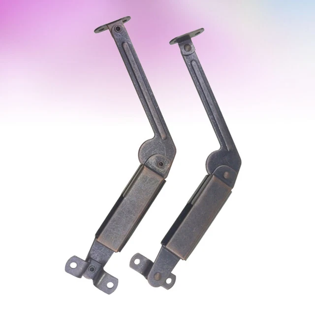2 Pcs Heavy Duty Lid Support Hinges Jewelry Box Stand Heavy Duty Hinge Arm