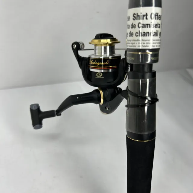 Shakespeare Catch More Fish Catfish Spinning Reel and Fishing Rod Combo