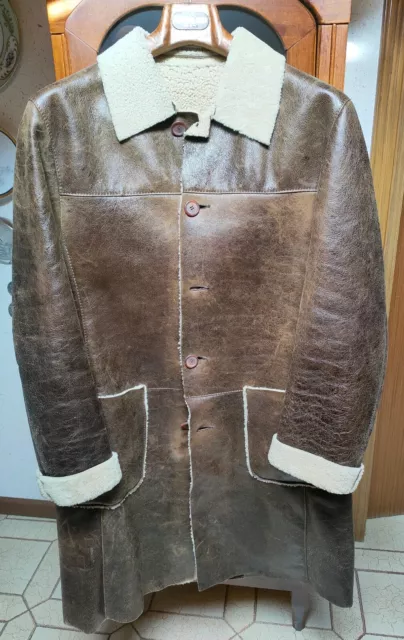 Cappotto di Pelliccia  Agnello made in Italy Tg.50