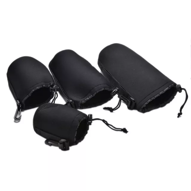 Neoprene Waterproof Soft Camera Lens Pouch Storage Bag Case Size- S M L XL  S-YH 2