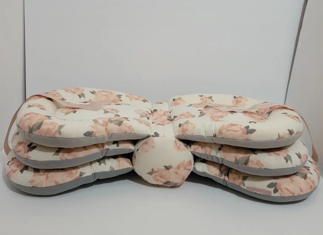 Nursing Pillow, Infantino Adjustable Pillow, Blush Pink Roses