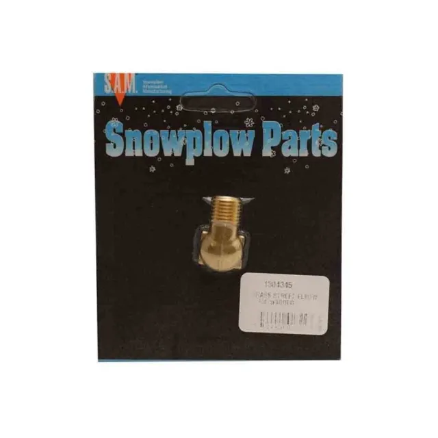 Brass Street Elbow (1304345) For Fisher Snow Plows