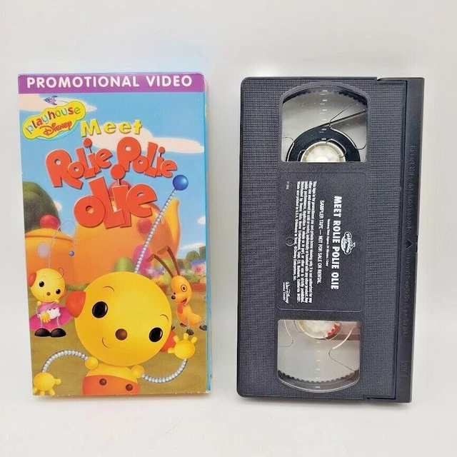 BANDE VHS PROMOTIONNELLE Meet Rolie Pole Playhouse Disney rare