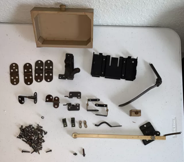 Vintage SIMANCO SINGER LOT of Sewing Machine Table Cabinet Parts No. 72 Original Vintage SIMANCO SINGER LOT of Sewing Machine Table Cabinet Parts No. 72 Original