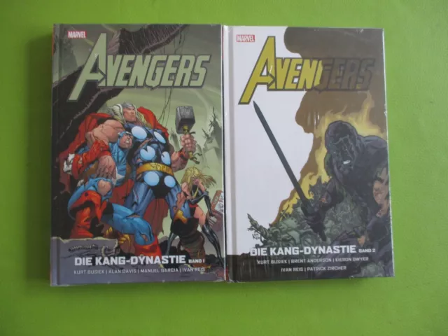 Avengers: Die Kang-Dynastie 1 + 2  Allianz HC Limitiert Panini Comics OVP